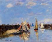 尤金 布丹 : The Port of Trouville